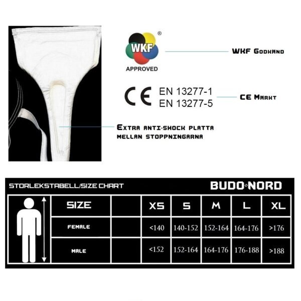 BUDO-NORD WKF APPROVED LADY SUSPENDERS - Image 4